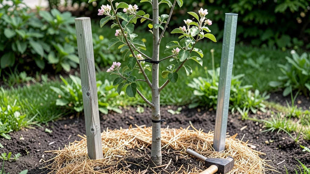 How to Stake a Tree Without Damaging It: Gentle Support for Strong Growth