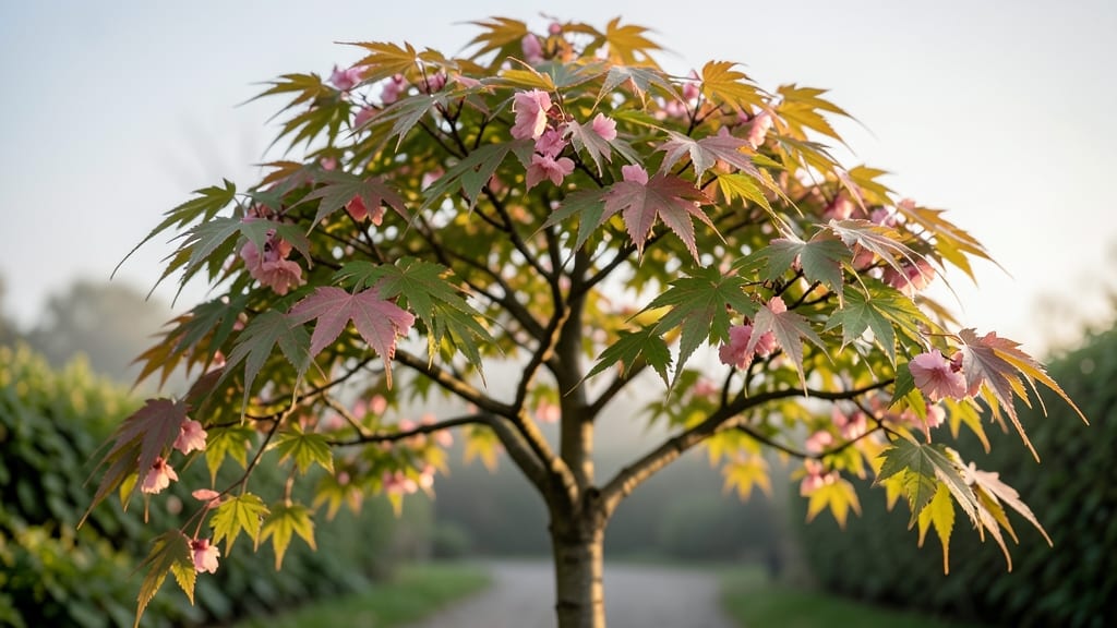 Japanese Maple Heartleaf Tree