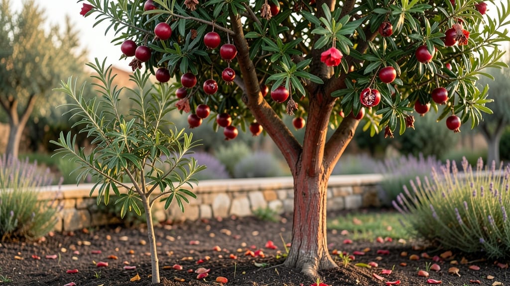 How Tall Do Pomegranate Trees Grow: Space-Saving Varieties for Containers