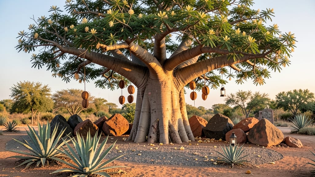 Tree of Life Landscape: Tropical Canopy With Year-Round Color Layers