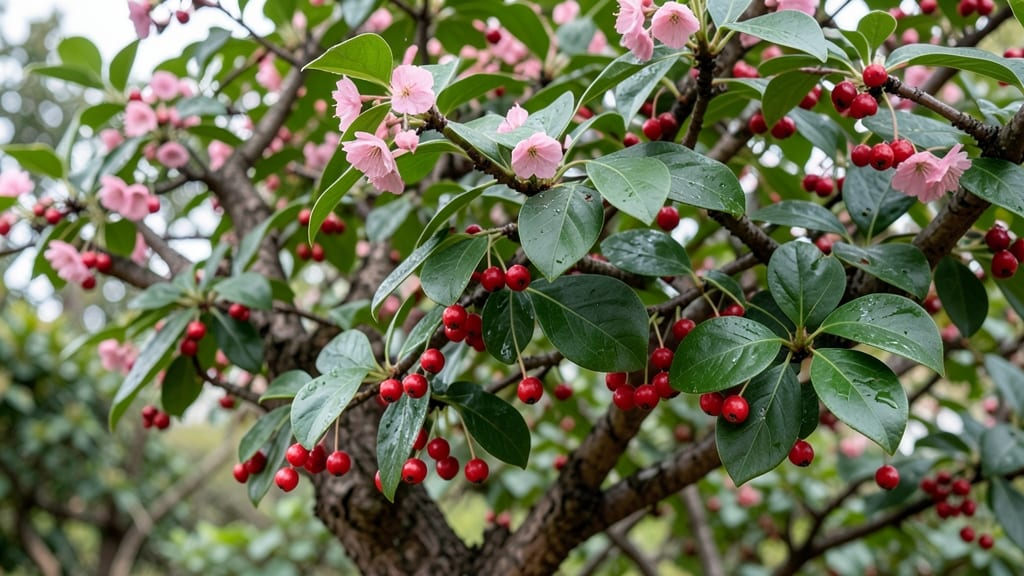 Pink Heartleaf Cotoneaster