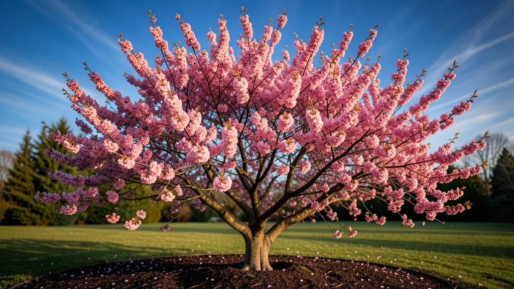 Cherry Tree Blossom Time: Pink Canopy Magic in Spring’s First Month