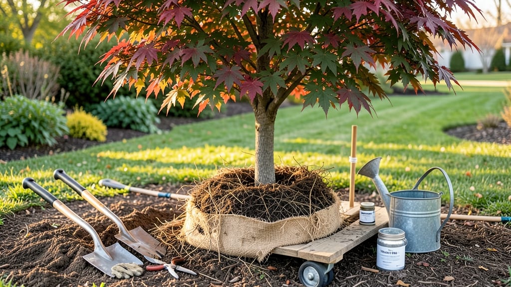 How to Move a Tree Without Killing It: Stress-Free Transplanting for Healthy Roots