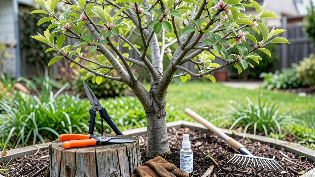 Small Peach Tree Pruning Diagram: Step-by-Step Cuts for Healthy Growth