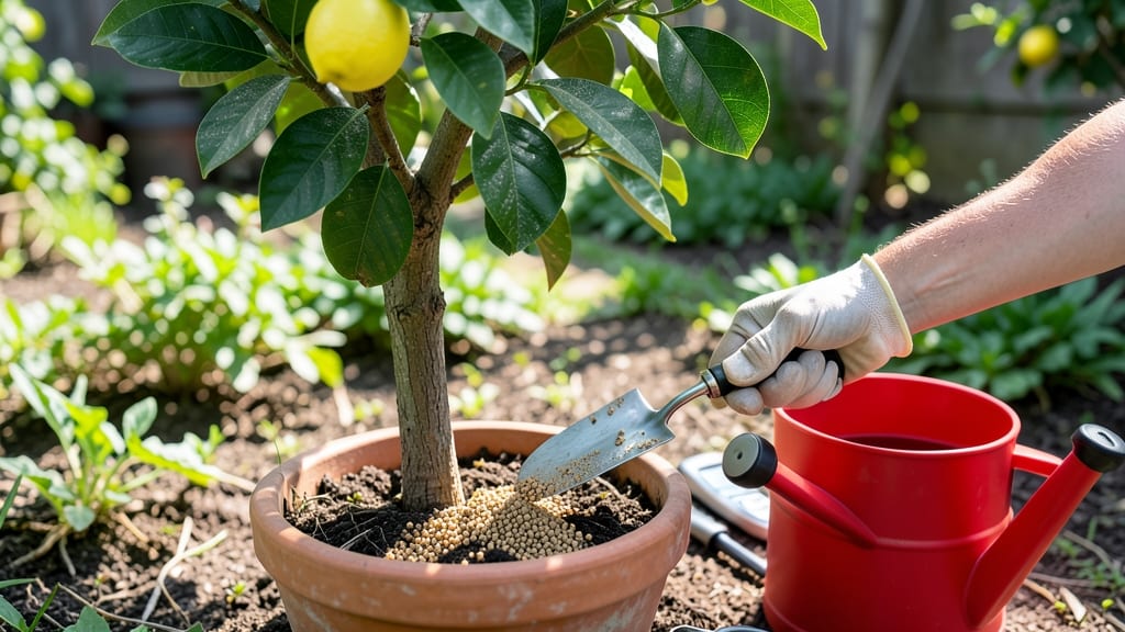 When to Fertilize Lemon Tree in Pot: Spring Awakening & Fall Recharge Schedule