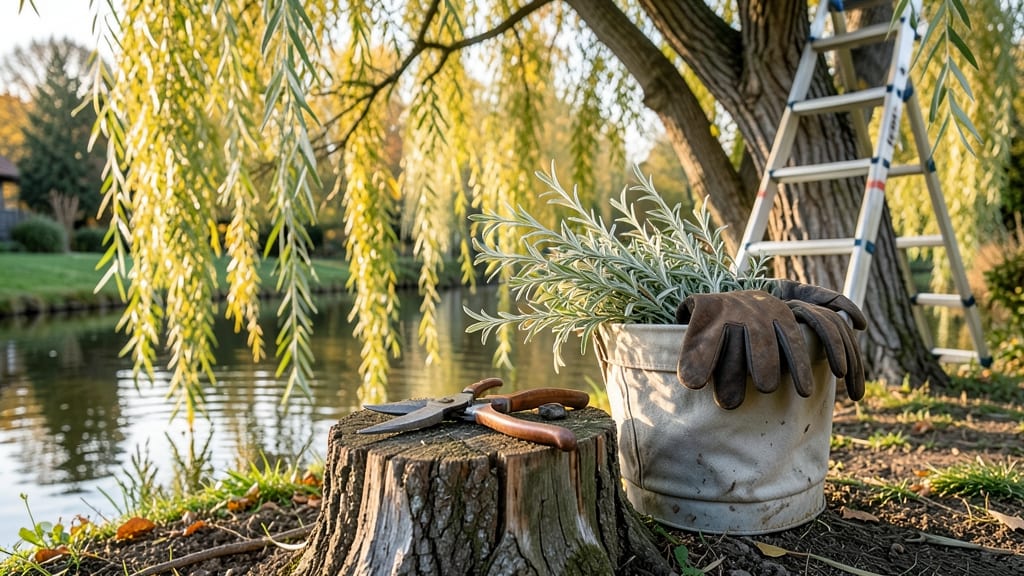 Willow Tree Cutting: Year-Round Grace Through Strategic Pruning Cuts