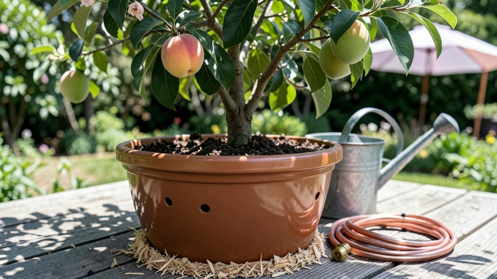 Patio Peach Tree Care: Year-Round Grace Through Strategic Pruning Techniques