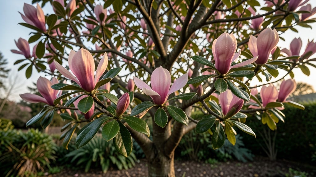 Pink Heartleaf Magnolia
