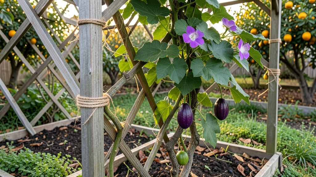 Passion Fruit Tree Trellis: Space-Saving Support for Heavy Vines