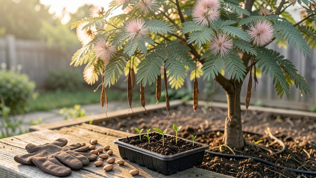 Persian Silk Tree Seeds: Cold-Stratified Germination in 6 Weeks