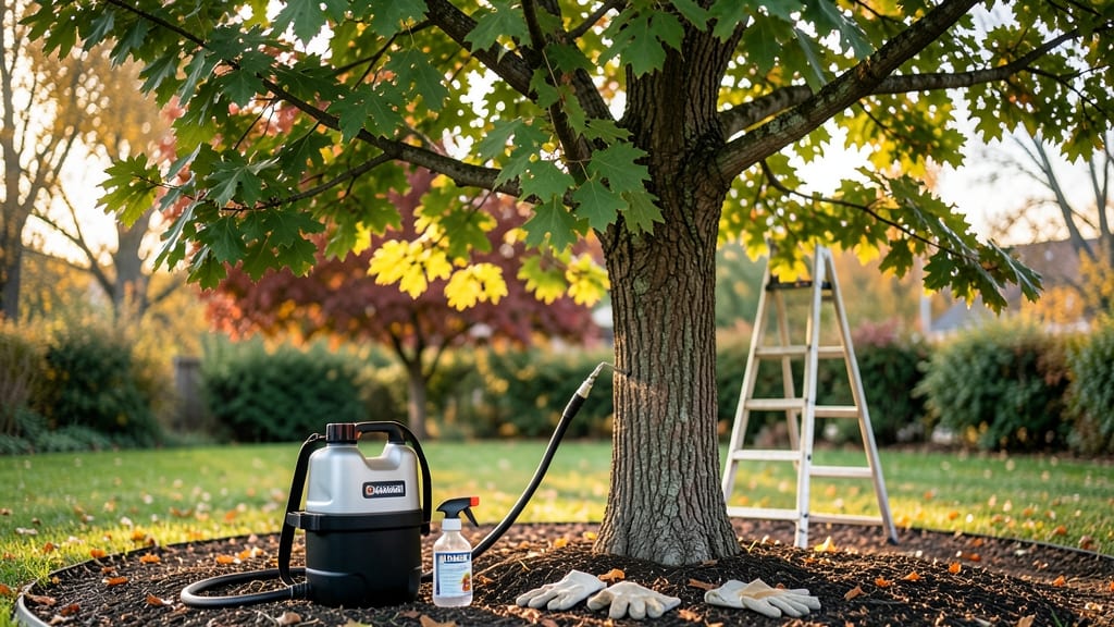 Tree Sprayer Recipe: Babylon Spraying Technique for Even Canopy Coverage