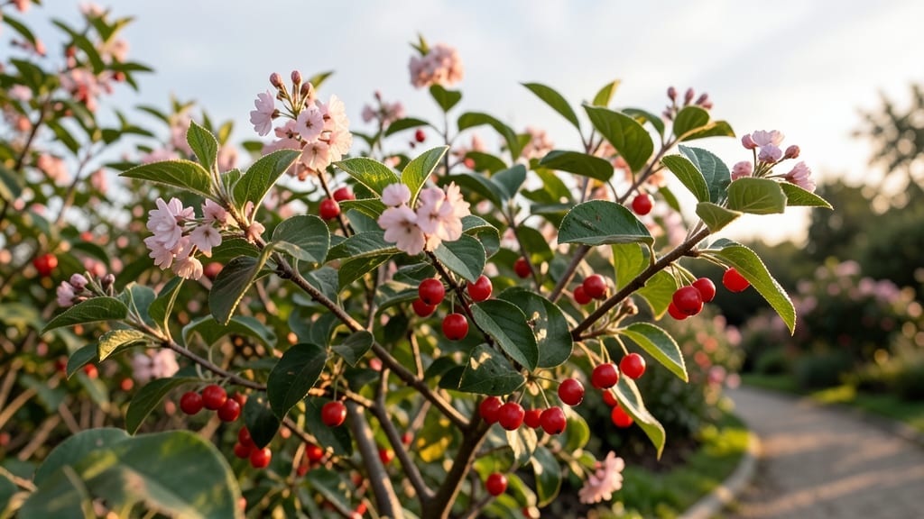 Heartleaf Pink Coralberry