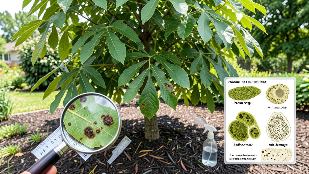 Bumps on Pecan Tree Leaves: Identifying and Treating Common Pests Naturally