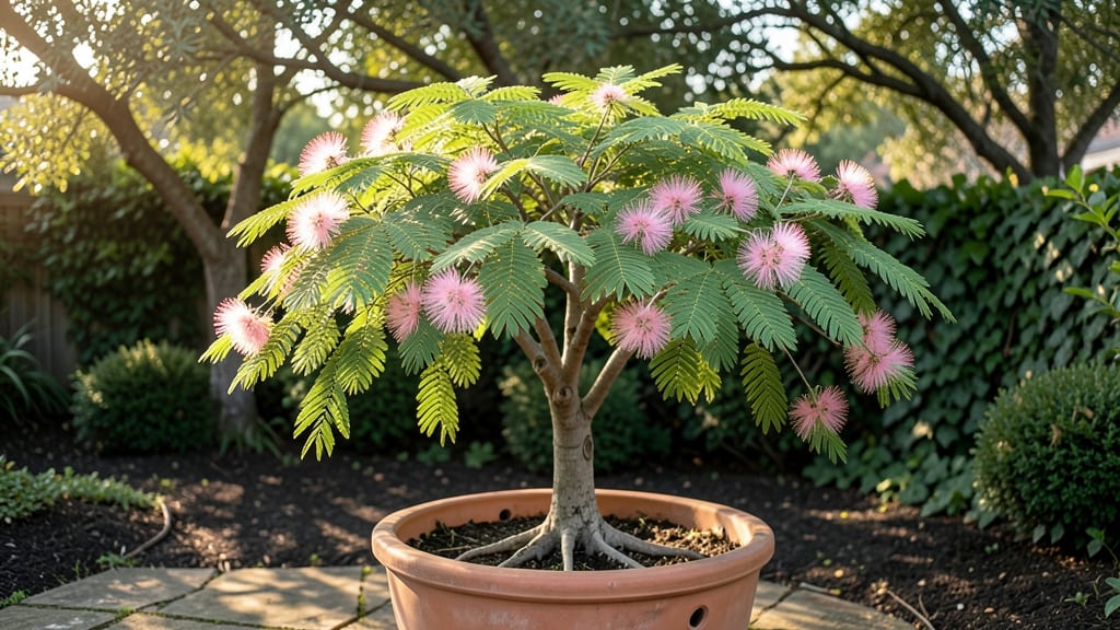 Mimosa Tree in Container: Sun-Loving Elegance for Balconies and Patios