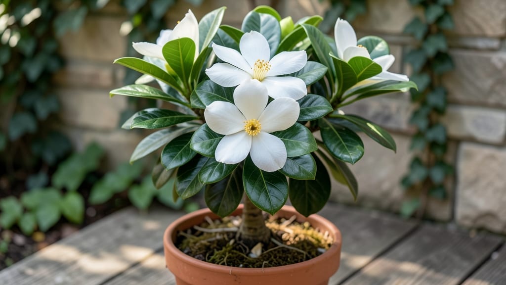 Gardenia Tree in Pot: Fragrant Blooms and Pruning Precision for Containers