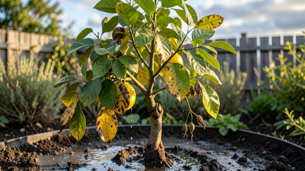 What Does an Overwatered Citrus Tree Look Like: Yellowing Leaves and Drooping Branches
