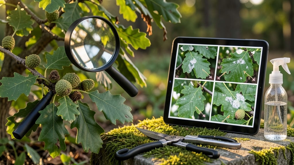 Bumps on Oak Tree Leaves: Gall Wasps' Tiny Homes and Natural Cures