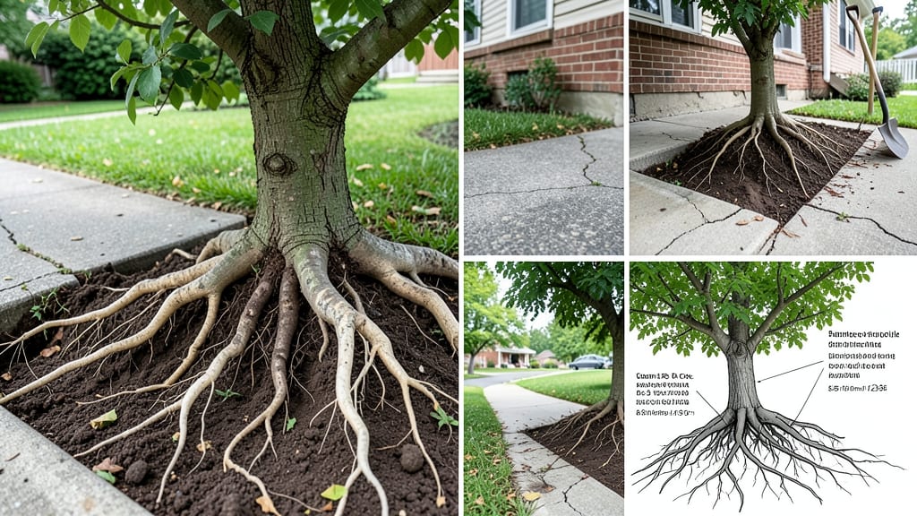 Do Apple Tree Roots Cause Damage: How Close to Foundations and Sidewalks Is Safe
