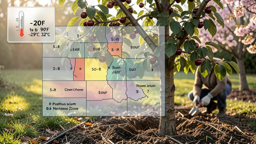 Cherry Tree Climate Zones: Thriving Heights by USDA Regions Explained