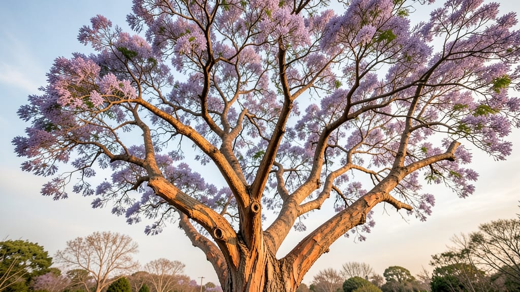 Crapemyrtle with Lavender Blooms