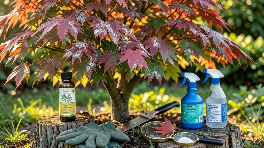 Maple Tree Powdery Mildew: Fungal Blight Cure in 3 Simple Steps