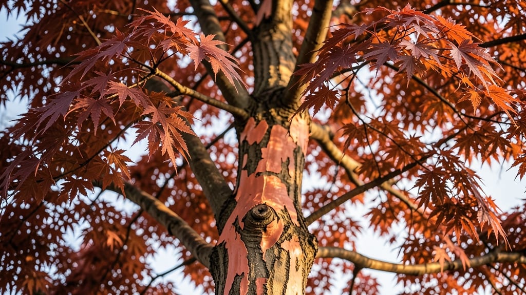 Japanese Maple with Coral Bark