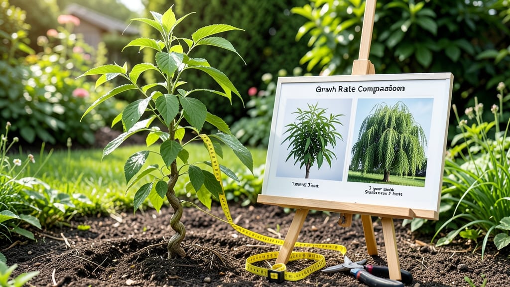 Hybrid Willow Tree Growth Rate: Annual Inches by Variety and Soil Conditions