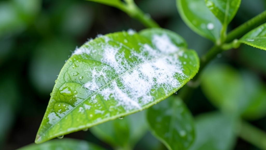 Downy Mildew on New Growth