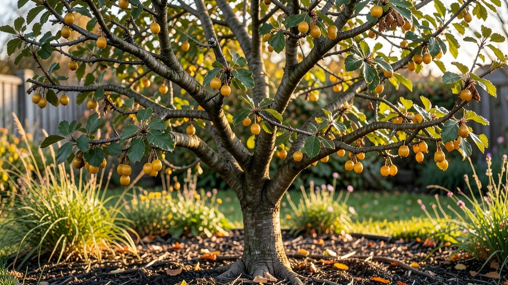 Thorn Tree With Yellow Fruit: Citrus-Like Bounty in Containers or Landscapes