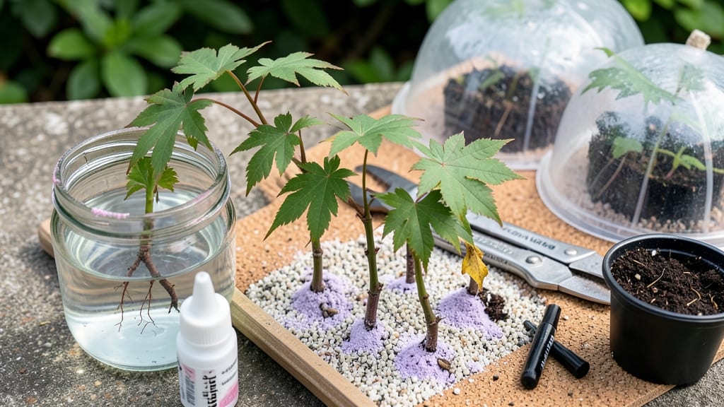 Japanese Maple Tree Cuttings: Root-Bound Success in 6 Weeks