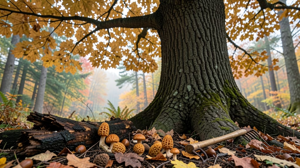 What Trees Do Morel Mushrooms Grow By: Key Species and Forest Conditions