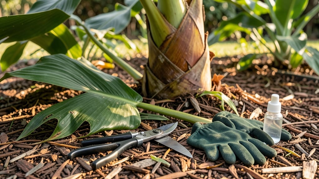 Banana Tree Trimming: Year-Round Grace With Precision Cuts